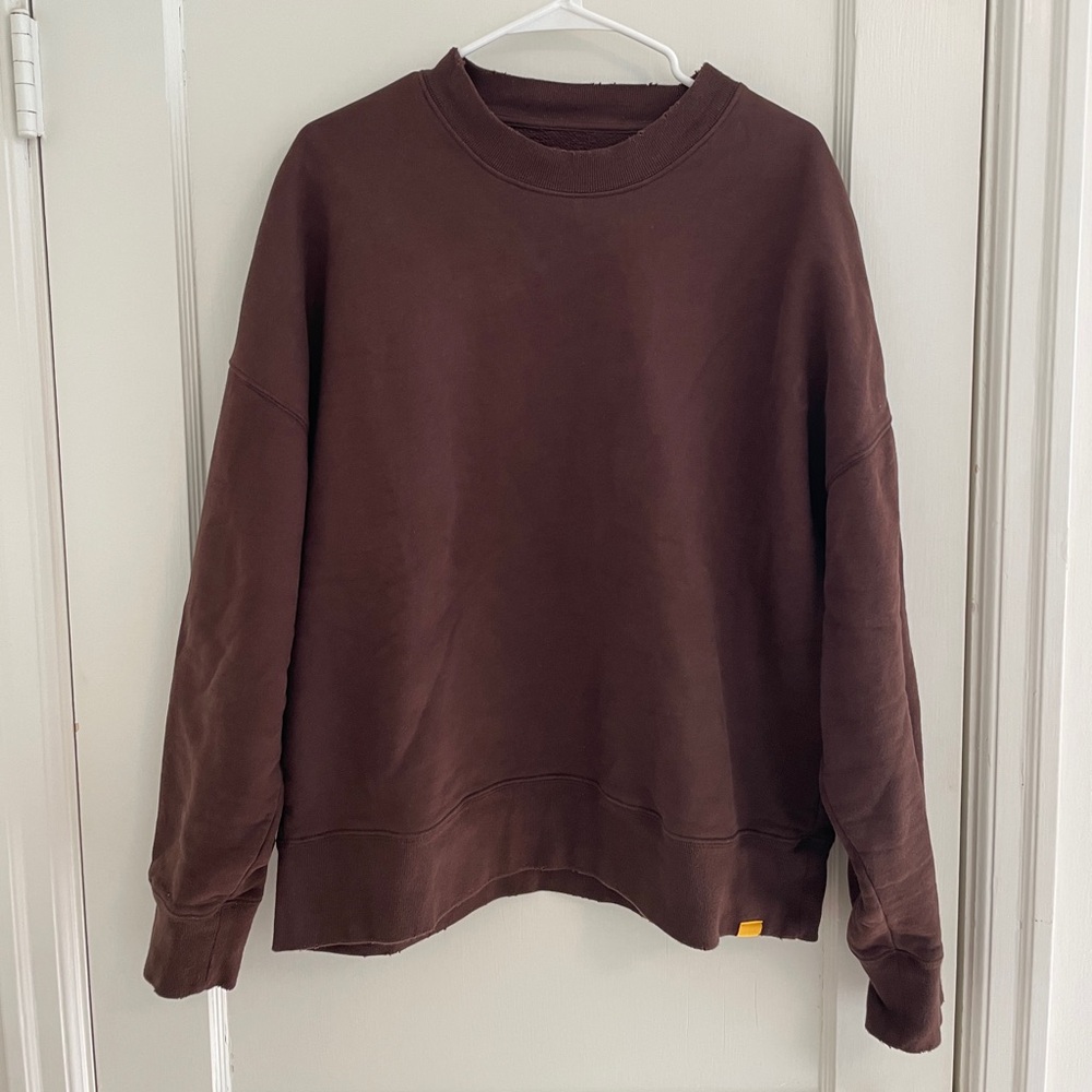 Yellow Label - Brown Crewneck Sweatshirt